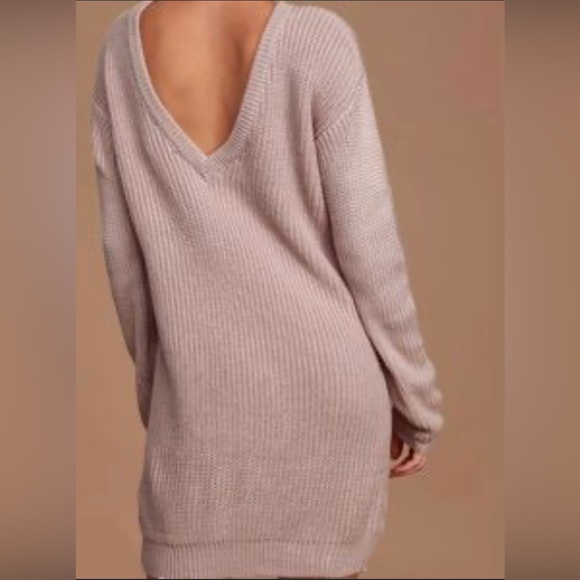 LuLus Sweater Dress Size XS - Picture 5 of 5